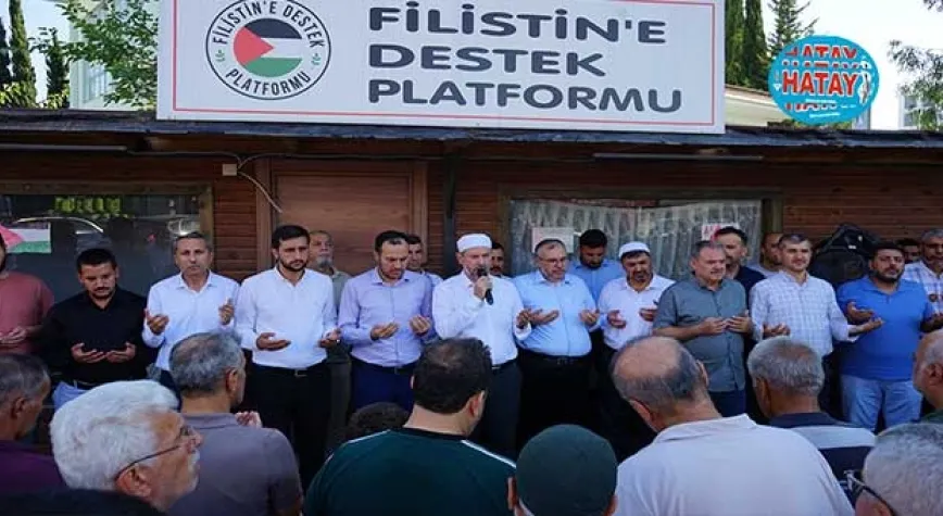 ELLER HANİYE İÇİN SEMAYA AÇILDI
