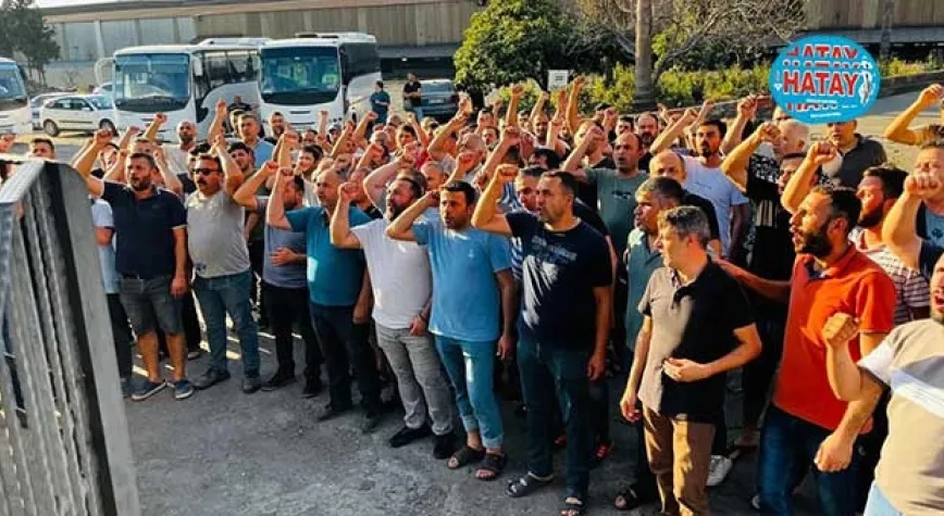 EMEKÇİLER YÜRÜYÜŞ EYLEMİNDE