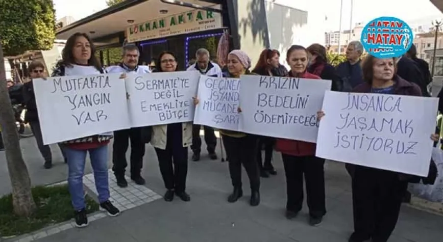 EMEKLİNİN ZAM TEPKİSİ!