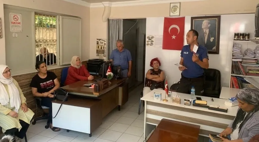 EMNİYET MÜDÜRLÜĞÜ BİLGİLENDİRİYOR