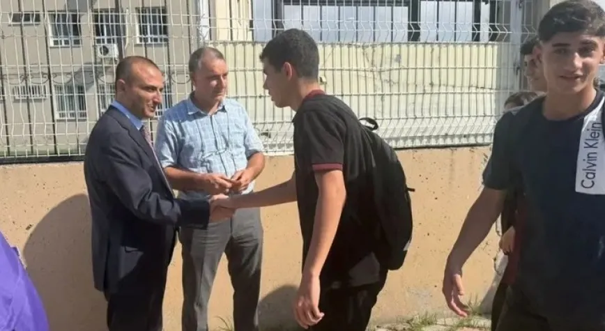 Emniyet Müdürü Nevzat Güneş Okullardaki Denetimlere Katıldı, Öğrencilere Öğüt Verdi