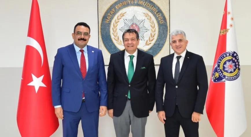 Emniyet Müdürü Yılmaz’a nezaket ziyareti