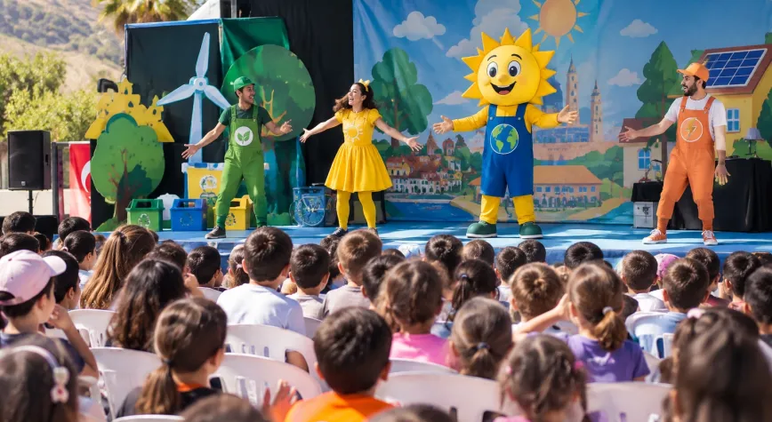 Enerjimi Koruyorum tiyatrosu Hatay’da çocuklarla buluştu
