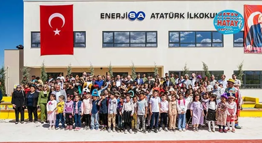 ENERJİSA ATATÜRK İLKOKULU HATAY’DA AÇILDI