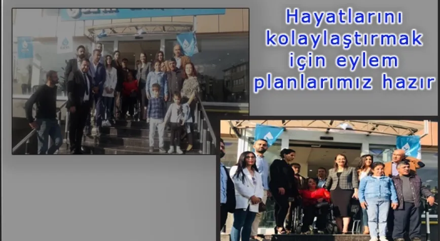 Engelli yurttaşlarımızla her zaman birlikte olacağız!