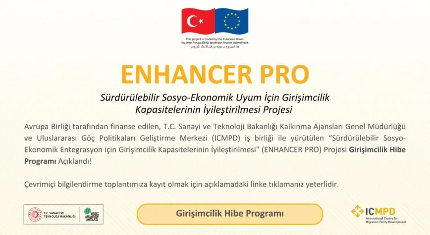 ENHANCER PRO Girişimcilik Hibe Programı Başvuruya Açıldı