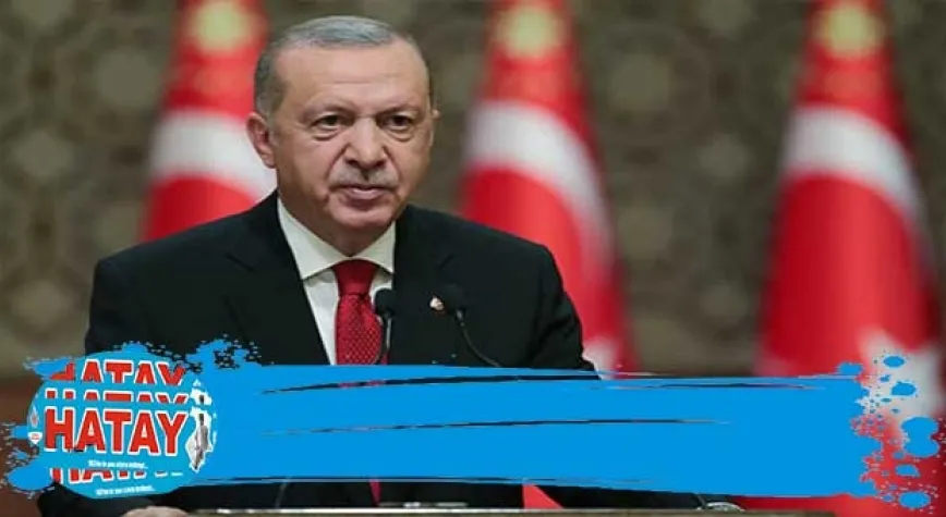Erdoğan'dan taziye mesajı