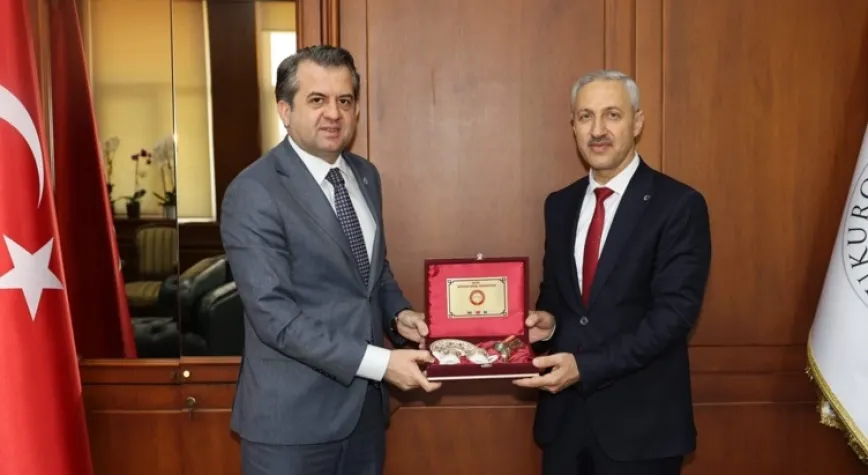 EREN HAYIRLI OLSUN ZİYARETİNDE BULUNDU