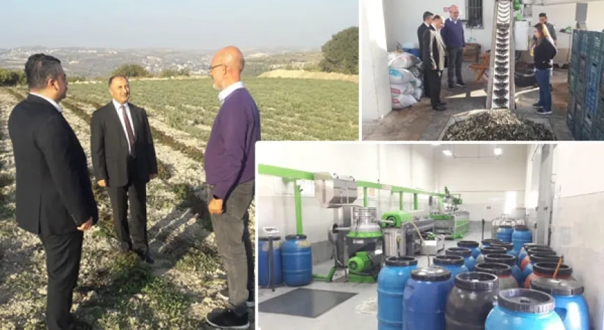 ERGÜN ÇOLAK ARAZİLERDE İNCELEMELERDE BULUNDU