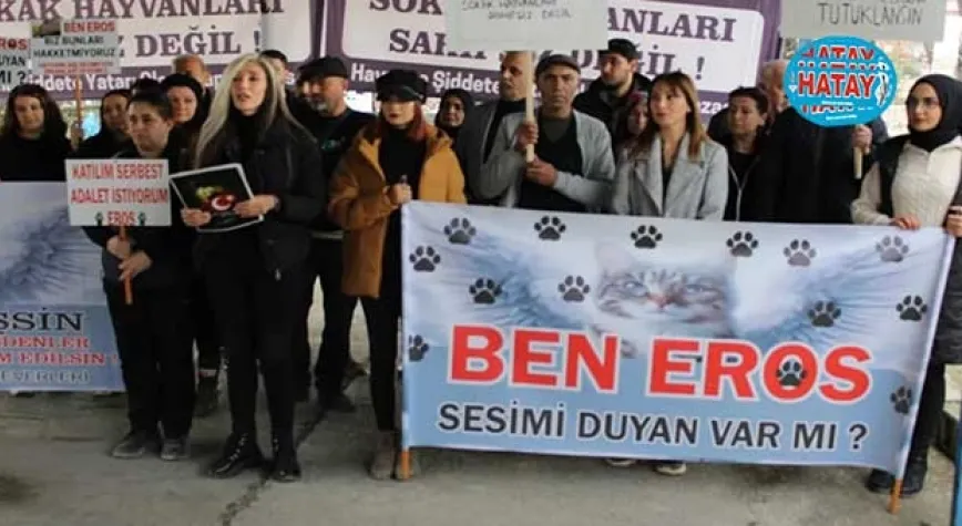 EROS’A İŞKENCE YAPANA VERİLEN CEZANIN DÜŞÜRÜLMESİNE TEPKİ