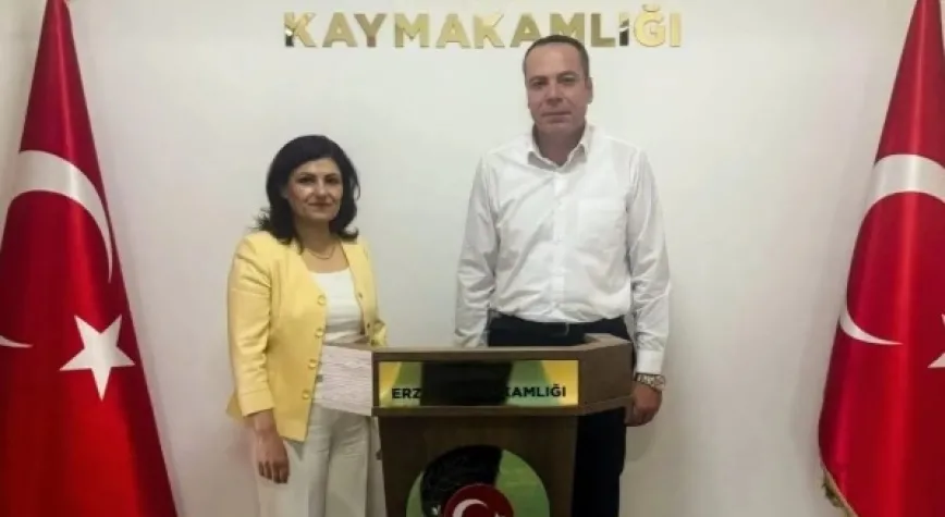 Erzin Başsavcısı Leyla Turgut’tan Veda Ziyareti