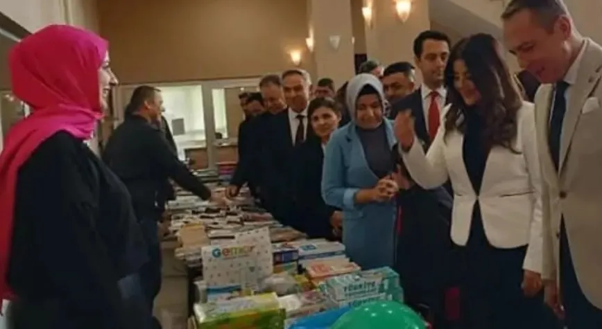 ERZİN KİTAP FUARI, KAPILARINI AÇTI