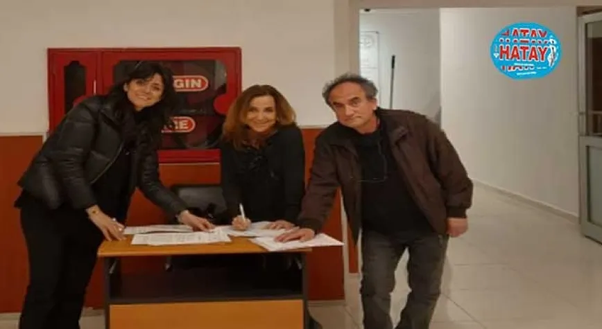 ERZİNCAN İLİÇ'TEKİ  BÜYÜK ÇEVRE FELAKETİ İÇİN SUÇ DUYURUSUNDA BULUNDULAR.