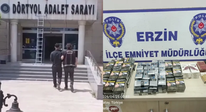 Erzin’de Çifte Operasyon