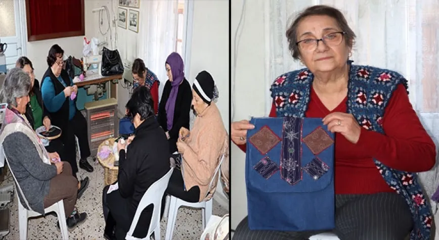 Eski Kumaş  ve Evde Kalan İpleri Değerlendiriyorlar