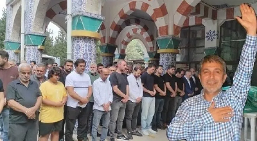 ESKİ SENDİKACI ÖNDE GÖZYAŞLARIYLA UĞURLANDI