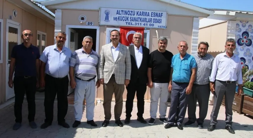 Esnafın gündemindeki konular masaya yatırıldı