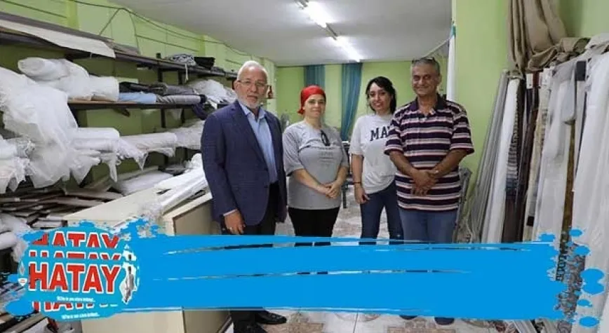 ESNAFLARLA BİR ARAYA GELMEYE DEVAM EDİYOR