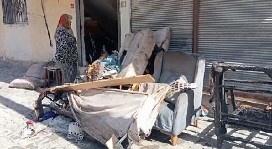 EVLERİ YANAN AİLE ÇARESİZ KALDI!