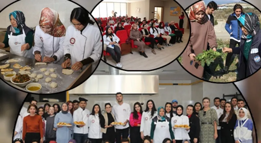 EXPO’DA GELENEKSEL TARIM VE YENEBİLİR OTLAR ÖĞRETİLDİ
