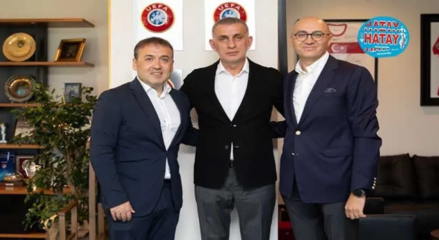 Faik Oktay Sözer ve Barış Duman'dan Hacıosmanoğlu'na Ziyaret