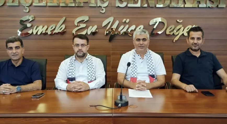 FİLİSTİN’E DESTEK BİLDİRİSİ