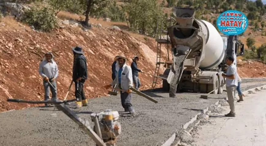 Gabar’da Ankara-İstanbul Arası Kadar Yol Yapıldı