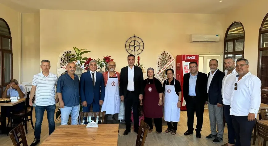 GASTRONOMİ ÇARŞISI ESNAFLARINA BOL KAZANÇLAR DİLEDİLER