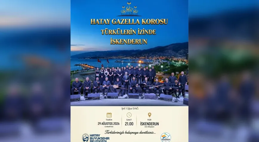 Gazella Korosu İskenderun’da Sahne Alacak
