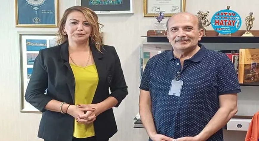 GAZETECİ DİNGİL’DEN ZİYARET