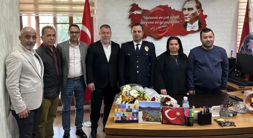 Gazetecilerden Polis Haftası Ziyareti