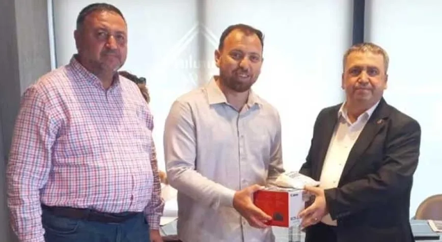 GAZETECİLERE EKİPMAN DESTEĞİ