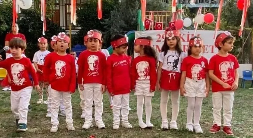  Gazi Zan Spor Anaokulunda Cumhuriyet Coşkusu