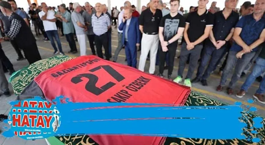 GAZİANTEP'TE SON YOLCULUĞUNA UĞURLANDI