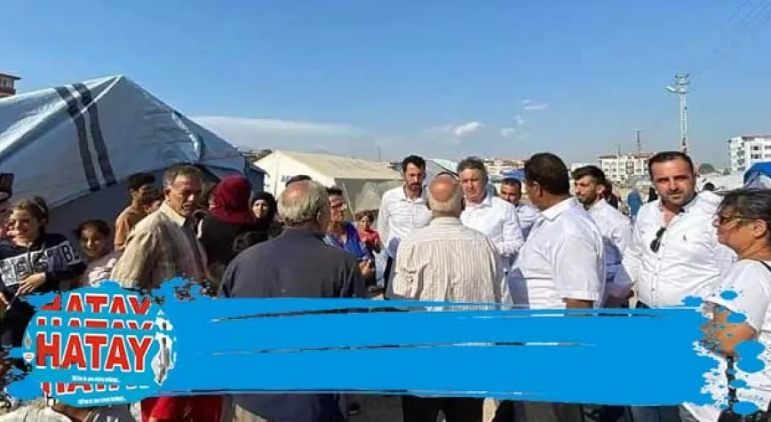 Gelecek Partisi Heyeti Hatay'da