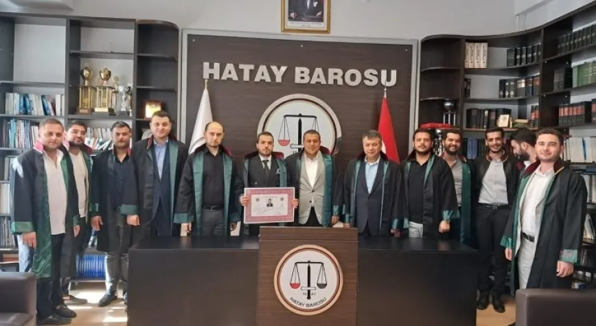 GENÇ AVUKAT RUHSATINI ALDI
