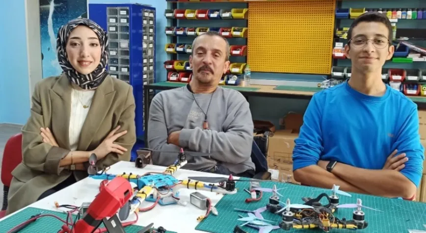 GENÇLER DENEYAP İLE ROBOT VE DRONE YAPIYOR