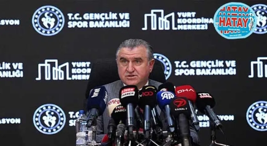 Gençlik ve Spor Bak: HATAY’A YERLEŞTİRME YAPILMADI