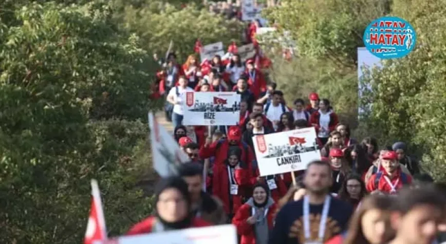 Gençlik ve Spor Bakanlığı’ndan 57'nci Alay’a Vefa Yürüyüşü