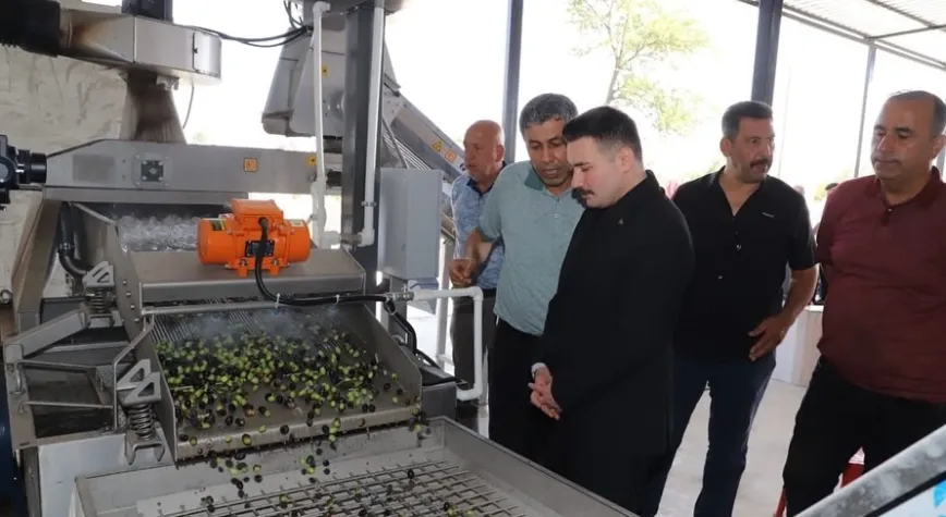  GIRAÇ ZEYTİNYAĞI FABRİKASI AÇILDI