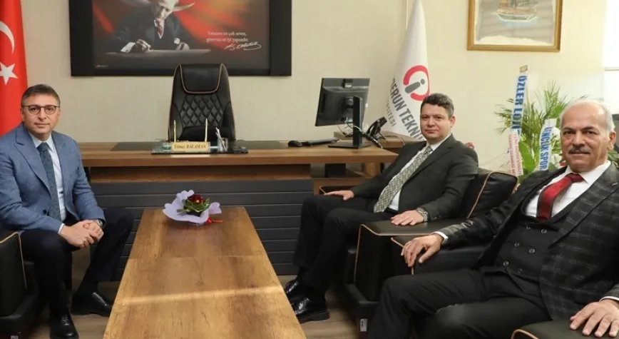Gökpınar Ve Dönmez'den Balaban'a Ziyaret