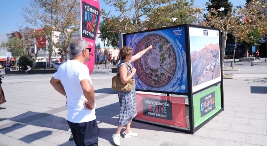 Gökyüzünden Türkiye Fotoğrafları Çanakkale’de Sergileniyor