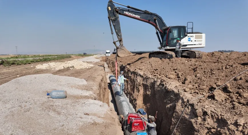 Gölbaşı İçme Suyu Projesi’nde Yüzde 65 Tamamlandı