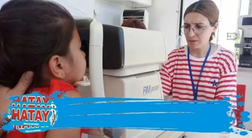 GÖNÜLLÜ HEKİMLERDEN GÖZ TESTİ