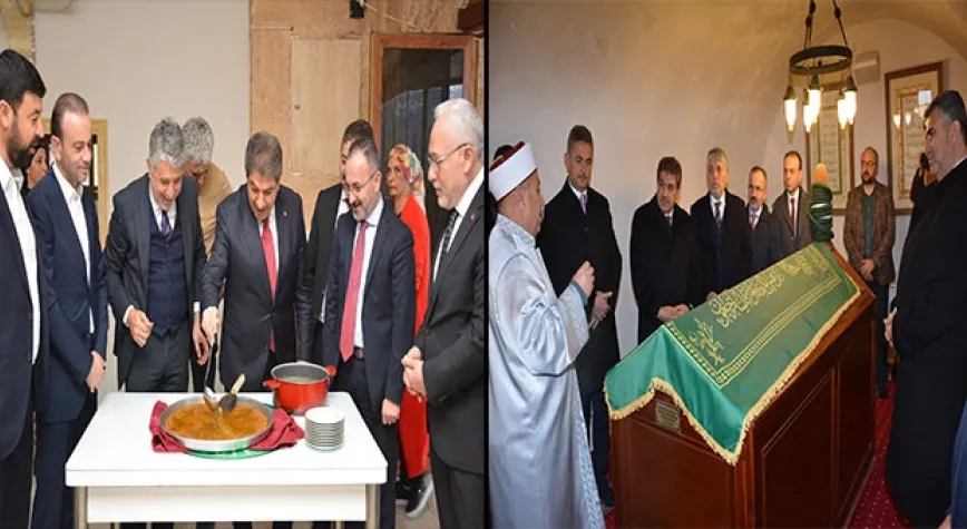 Grup Başkanvekillerine Künefe ikram etti