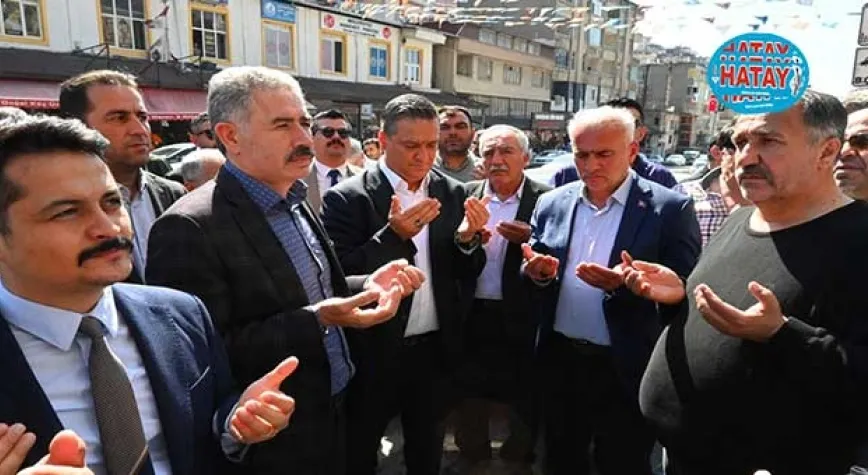 GÜL DUALARLA GÖREVE BAŞLADI