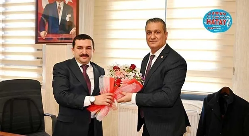 GÜL'DEN KAYMAKAM MAHMUT SAMİ YILMAZ'A ZİYARET