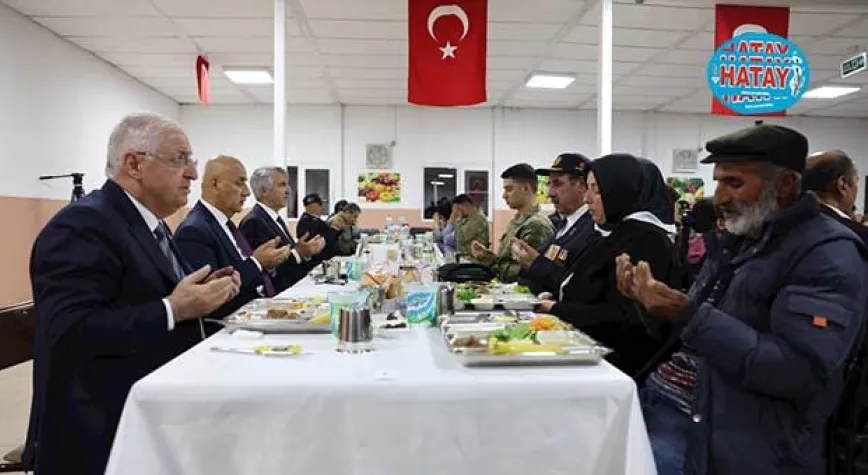 Güler, Kahramanmaraş’ta Şehit Aileleri ve Gazilerle İftar Yaptı