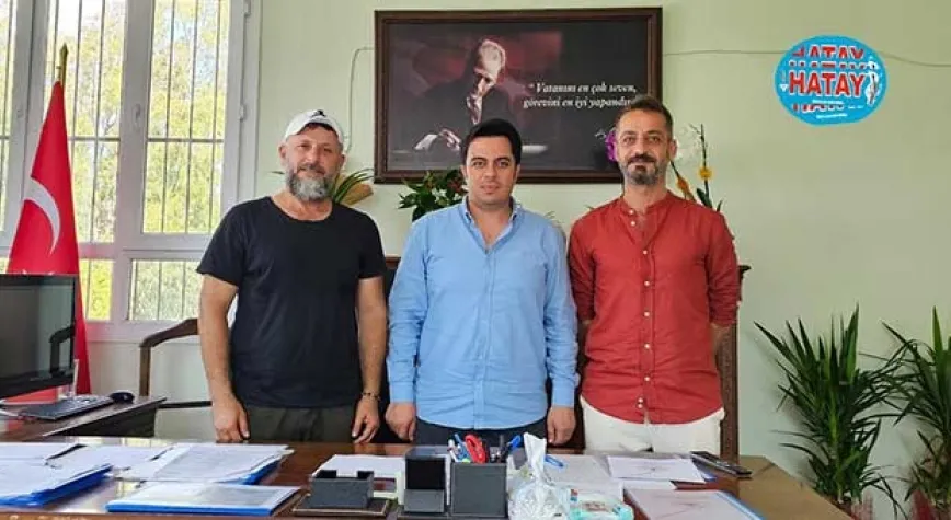GÜLTEKİN VE CAN, DÜNDAR'ı ZİYARET ETTİ