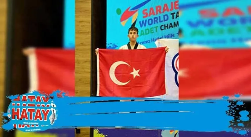 Gümüş madalya kazandı